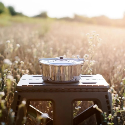 Котел туристический Tribe Tourist Pot 0,9 л сталевий (T-FH-0007-metal) Винница - изображение 6