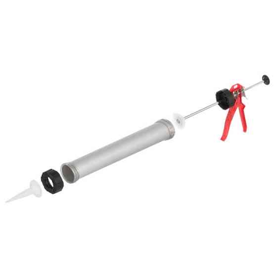 Пистолет для выдавливания силикона, 600 мл INTERTOOL HT-0026 Киев