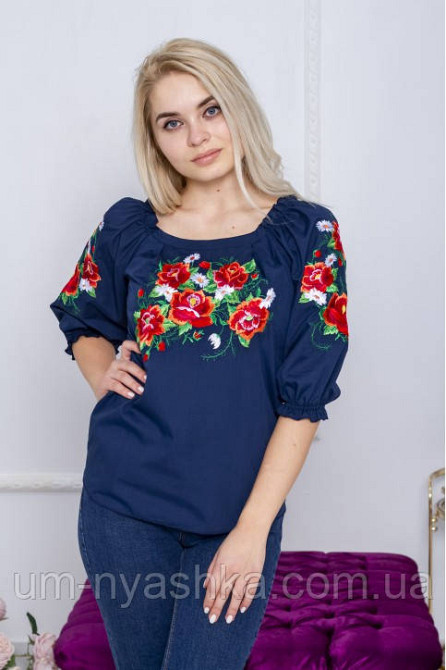 Блузка з вишивкою вишиванка "Досконалість" р.S Кривий Ріг - фото 2