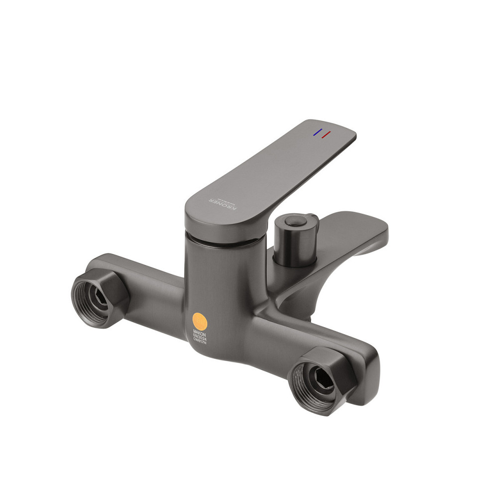 Смеситель для ванны Kroner KRP Makon - GRP060 графит Киев - изображение 4