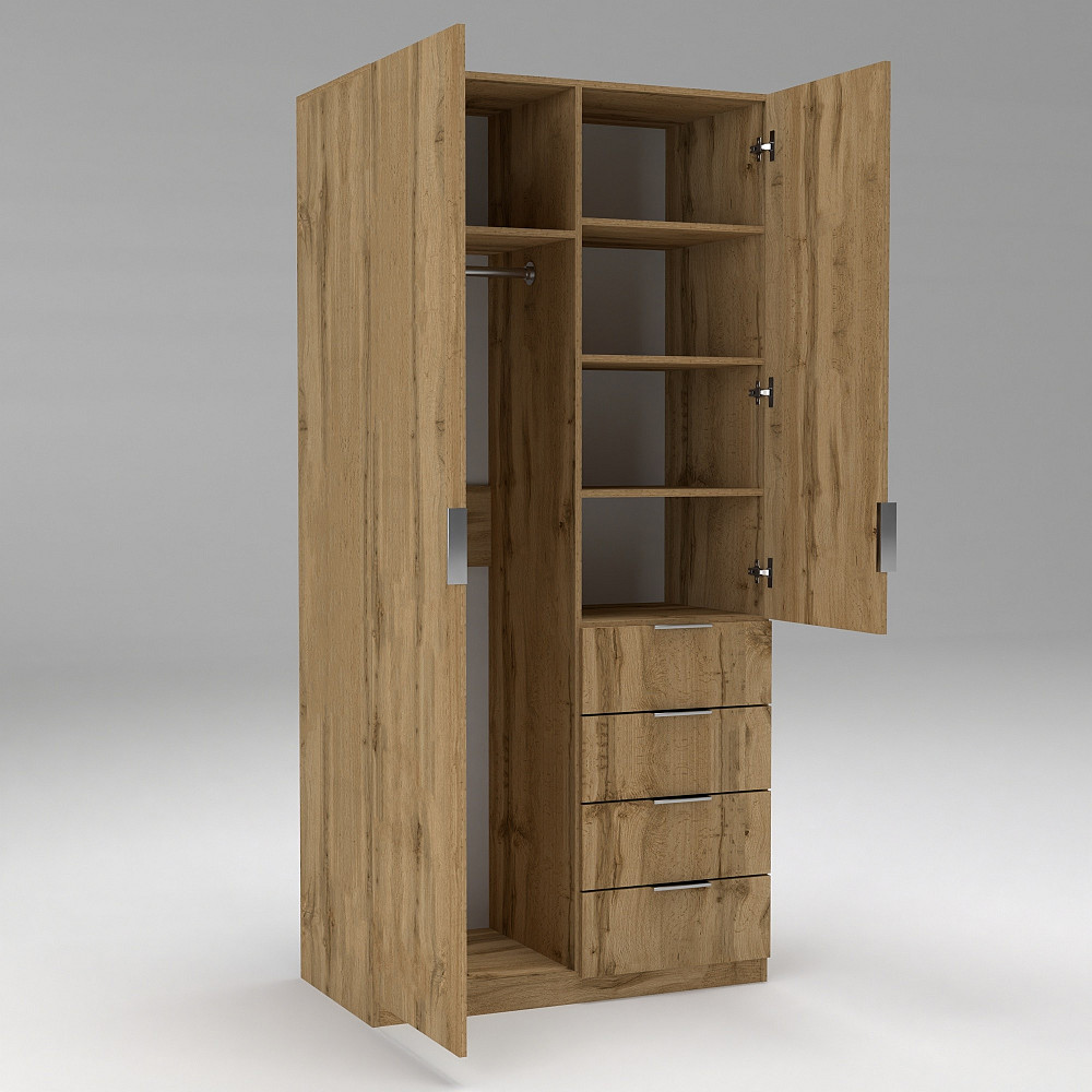 Шкаф Кристалл 1, Дуб Аппалачи, 1000х520х2100 Львов - изображение 5