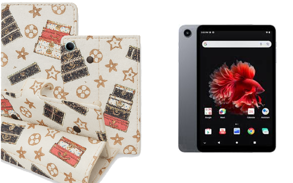 Книжка-трансформер для планшета Alldocube Iplay Mini 50 Pro, колір Black Lyi White Київ - фото 1