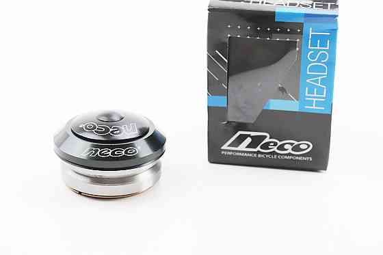 Кермова колонка 1-1/8" (41,8/28,6x41,8/30) безрізьбової вилки, інтегровані, пром-підшипники, чорні H51 Київ