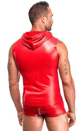 Мужской жилет с капюшоном Noir Handmade H096 Ignite hooded vest M Sex Aura Киев