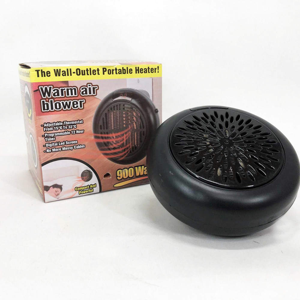 Підлоговий портативний обігрівач дуйка Wonder Heater 900 Вт, Портативний вентилятор для обігріву TZ-10 Івано-Франківськ - фото 10