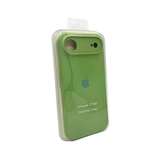Чохол для смартфона Silicone Full Case AA Camera Protect for Apple iPhone 17 Air 1,Mint Київ