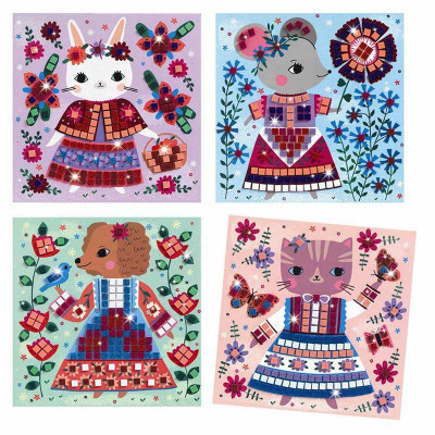 Набір для творчості Djeco Милі тваринки мозаїка (DJ09425) Вінниця - фото 1