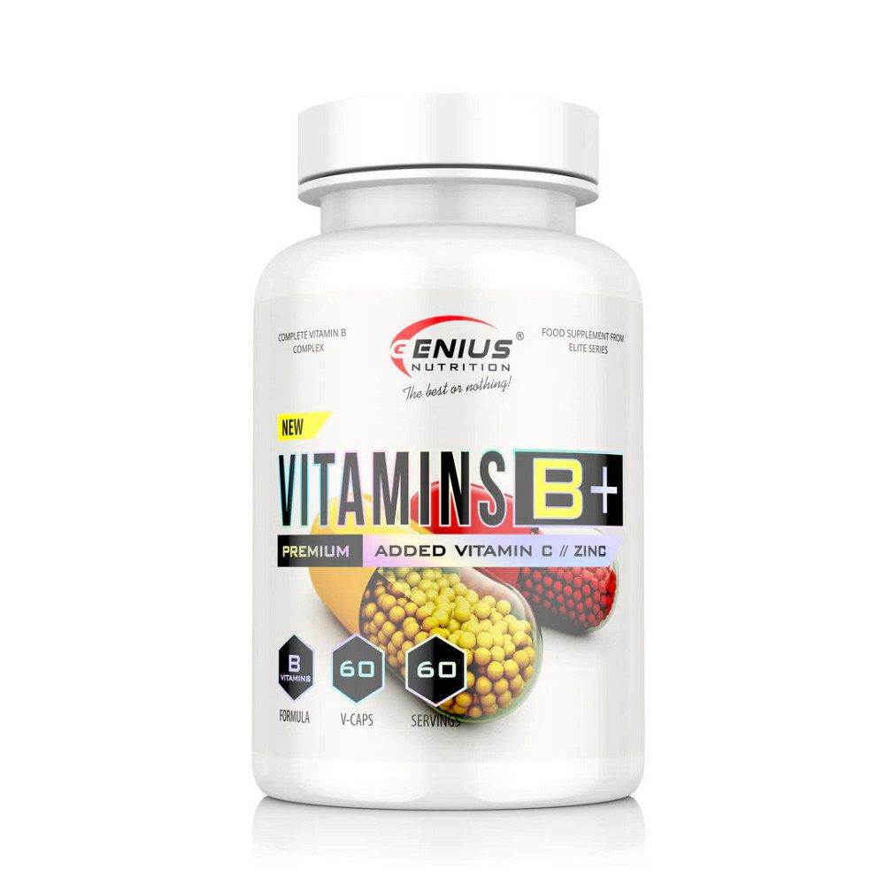 Вітаміни та мінерали Vitamins B+ 60 caps Луцк - изображение 1