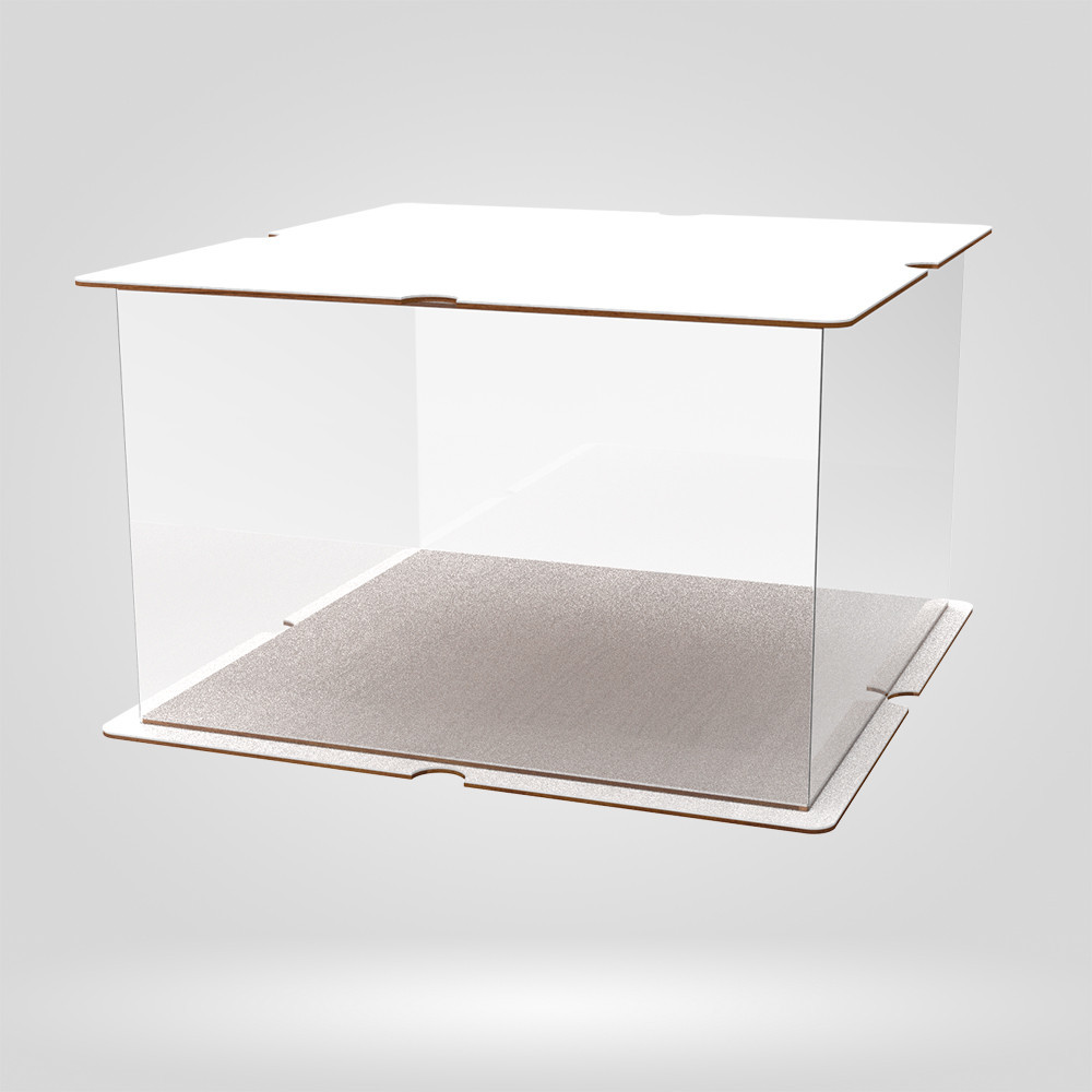 Коробка для тортів, квітів та подарунків EKOSTAR 310х310х200 Київ - фото 1