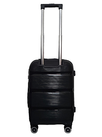 Валіза поліпропіленова Milano Bag 0307 мала 55 см чорна Київ - фото 3