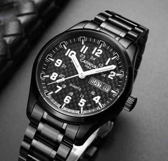 Часы мужские наручные Carnival Black Jack R-Series (2 ремешка) Винница