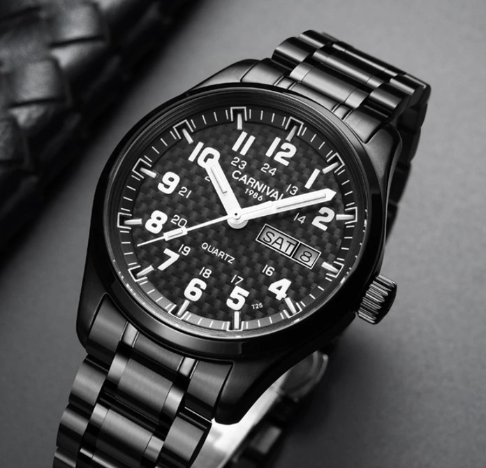 Часы мужские наручные Carnival Black Jack R-Series (2 ремешка) Винница - изображение 4