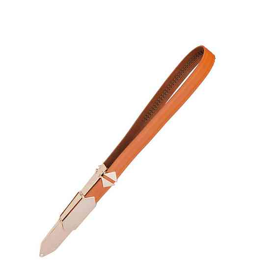 Регульована шлепалка LOCKINK Adjustable Slapper for Impact Play — Brown Sex Aura Київ