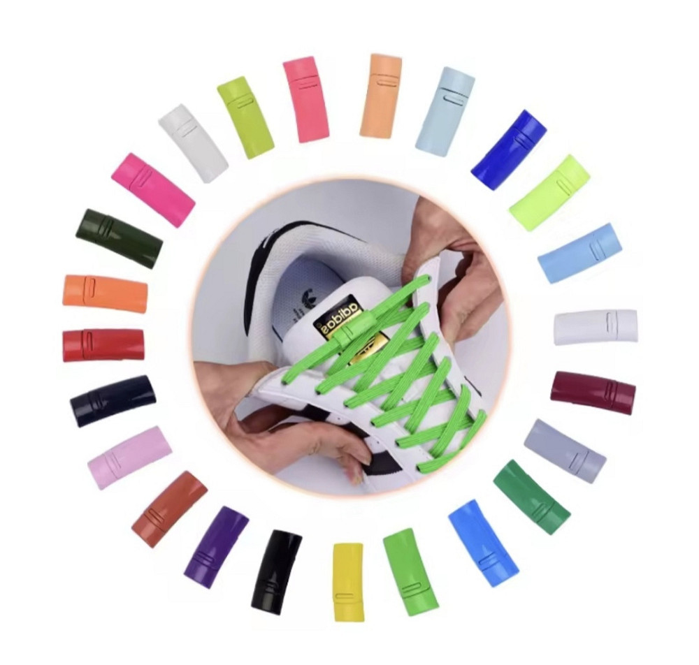 Застібка для шнурків магнітна  металева  Синій Смела - изображение 4