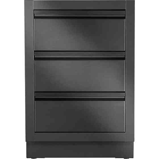 Тумба з 3-ма висувними ящиками 61х61х90 см чорна Oasis Napoleon IM-3DC-MK-1 Код: 014048 Ровно