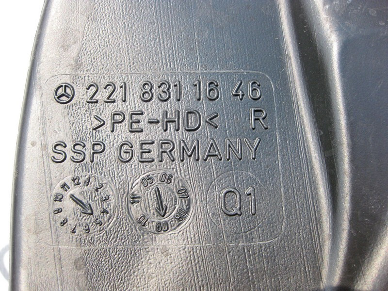 Mercedes-Benz  A2218311646 Повітряний канал вентиляції до правої стійки "B" S-Class W221 Одесса - изображение 4