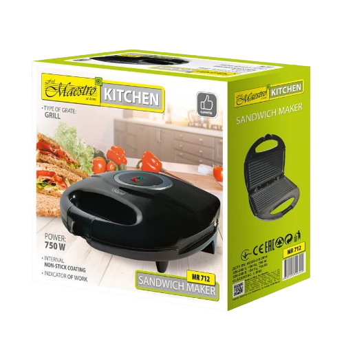 Бутербродниця 750W MR-712 Maestro Житомир