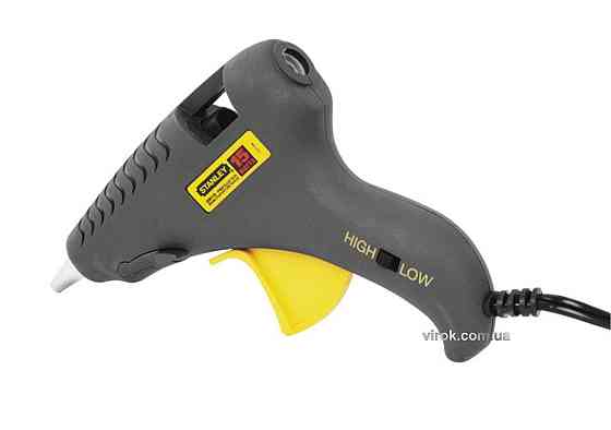 Пістолет клейовий мережевий STANLEY Ø=7 мм "Mini DualTemp" для стержнів P=15 Вт Одеса