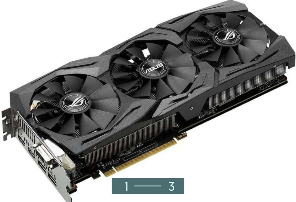 Видеокарта: ASUS ROG GEFORCE GTX 1070. Киев - изображение 1