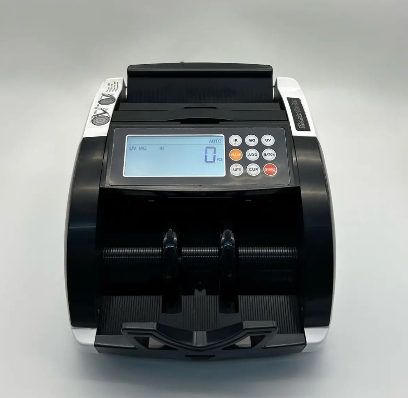 Машинка для рахунку грошей із детектором Bill Counter 9800MG 9481, біла Вінниця - фото 2