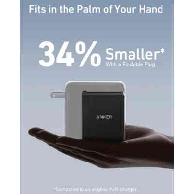 Зарядний пристрій Anker PowerPort 736 Nano II - 100W 2xUSB-C PD 1xPIQ GaN Black (A2145G11) Вінниця