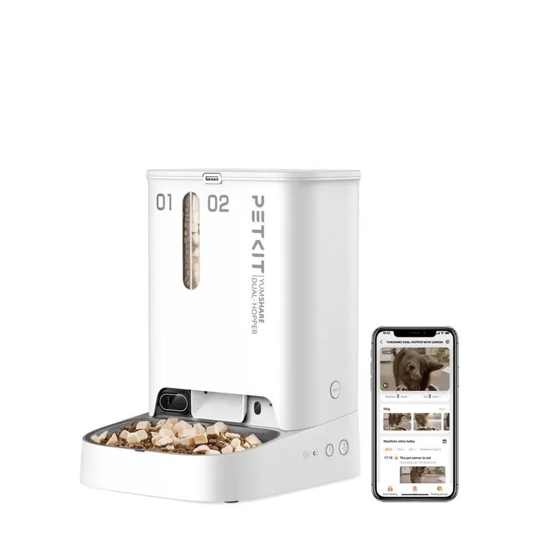 Смарт годівниця PETKIT Yumshare Dual-Hopper with Camera Київ - фото 1