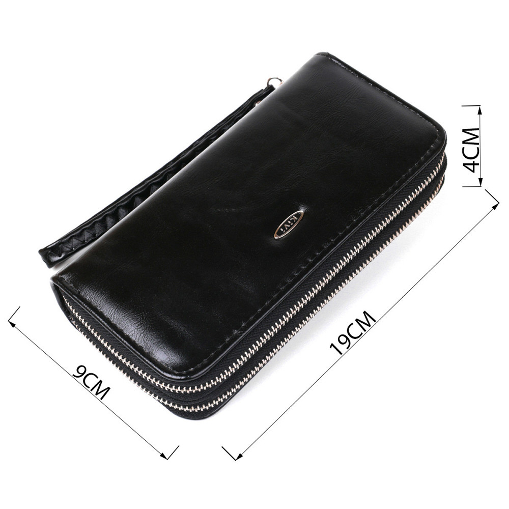 Гаманець жіночий з екокожі KIVI 19052 Чорний Київ - фото 4