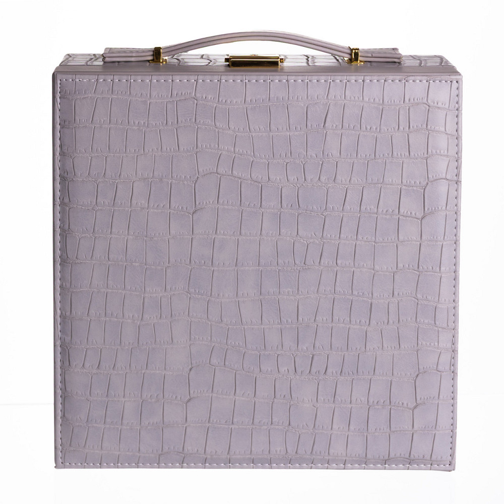 Скринька для прикрас з еко шкіри 2 яруси Сірий HP-5-35G Коломыя - изображение 8