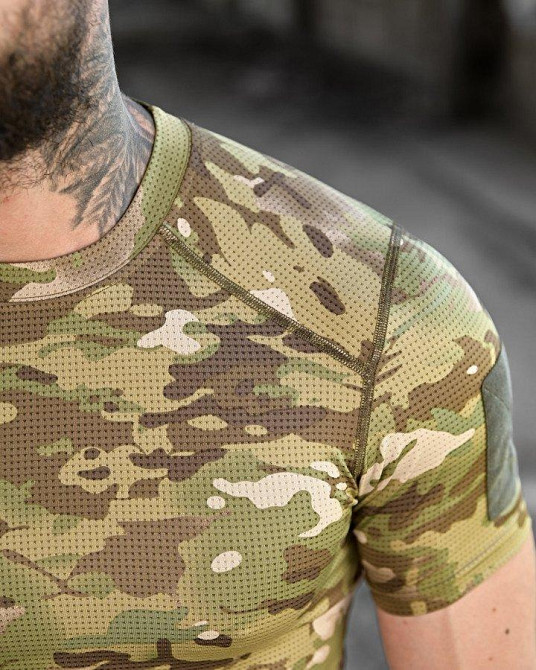 Тактична потовідвідна футболка samuray Cooltuch MTK ВТ1159 Одеса - фото 16