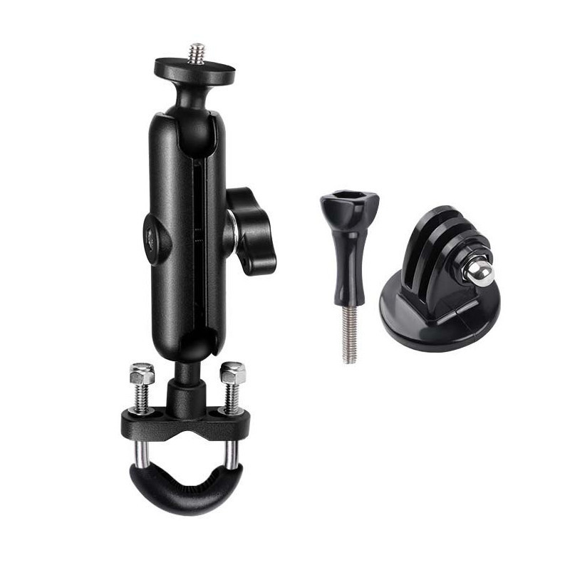 Кріплення на кермо мотоцикла з подовжувачем для екшн-камери Puluz DCA0962B Київ - фото 1