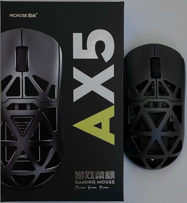 Бездротова ігрова миша Mchose ax5 pro max 8k гц paw 3395 Харків - фото 2