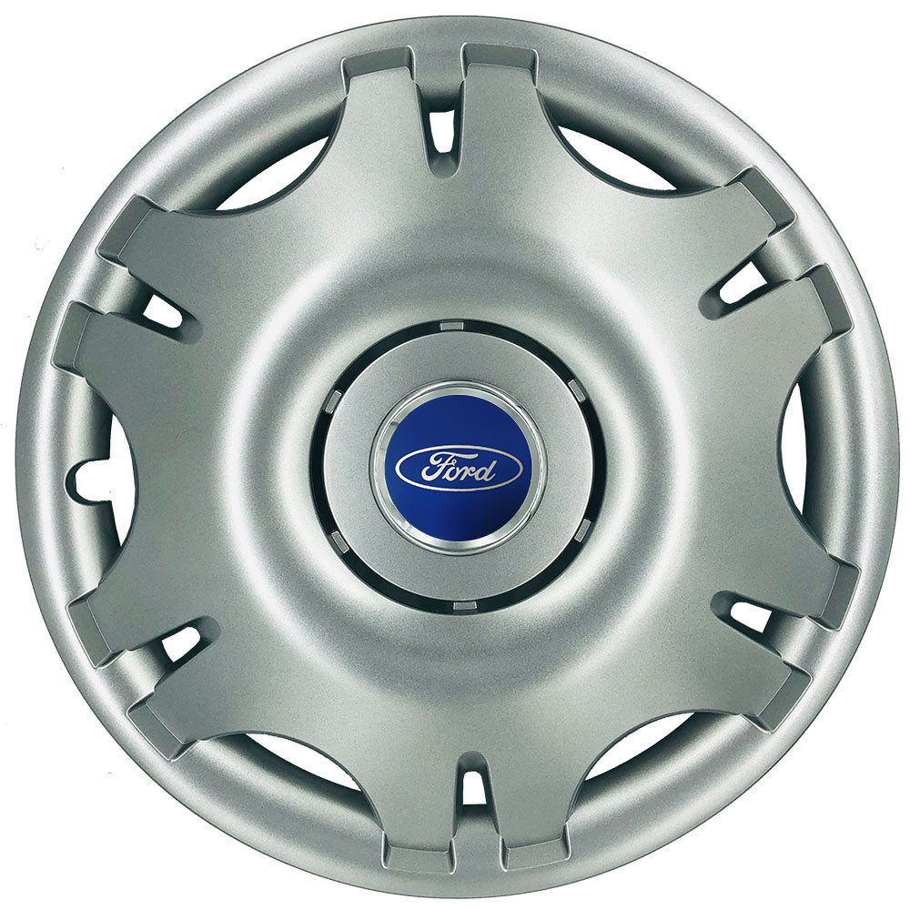 Автомобильные модельные колпаки R15 Ford 305 4шт, SJS, серебряные Киев - изображение 1