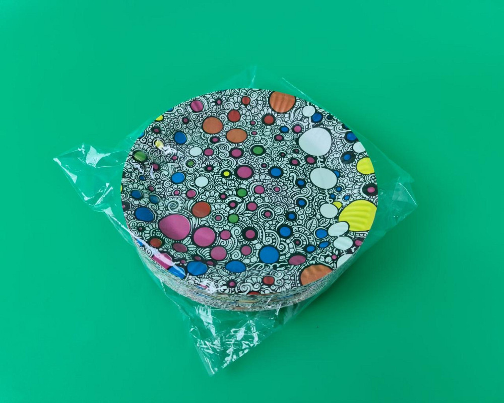 Тарілки на дитячий день народження 23 см "Авангард" 50 шт (1 пачка) Харків - фото 2