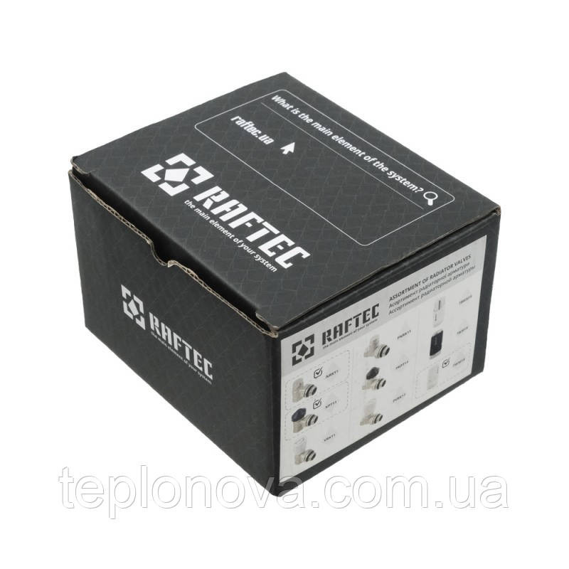 Комплект термостатичних клапанів прямий Raftec KNT11 White Чернівці - фото 8