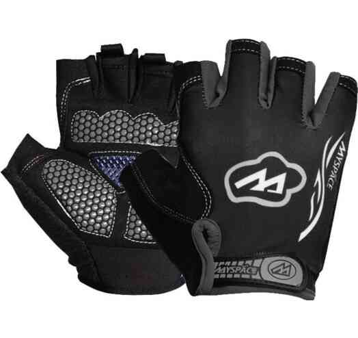 Велосипедные перчатки ST-005 Feel Fit Черные Бровары