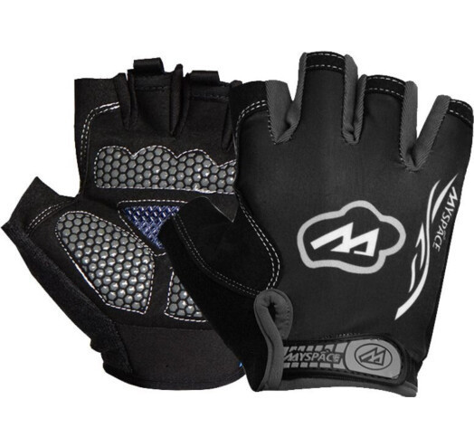 Велосипедные перчатки ST-005 Feel Fit Черные Бровары - изображение 1