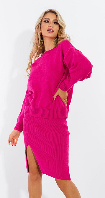 Лаконічний в'язаний костюм (42-44) Київ - фото 2