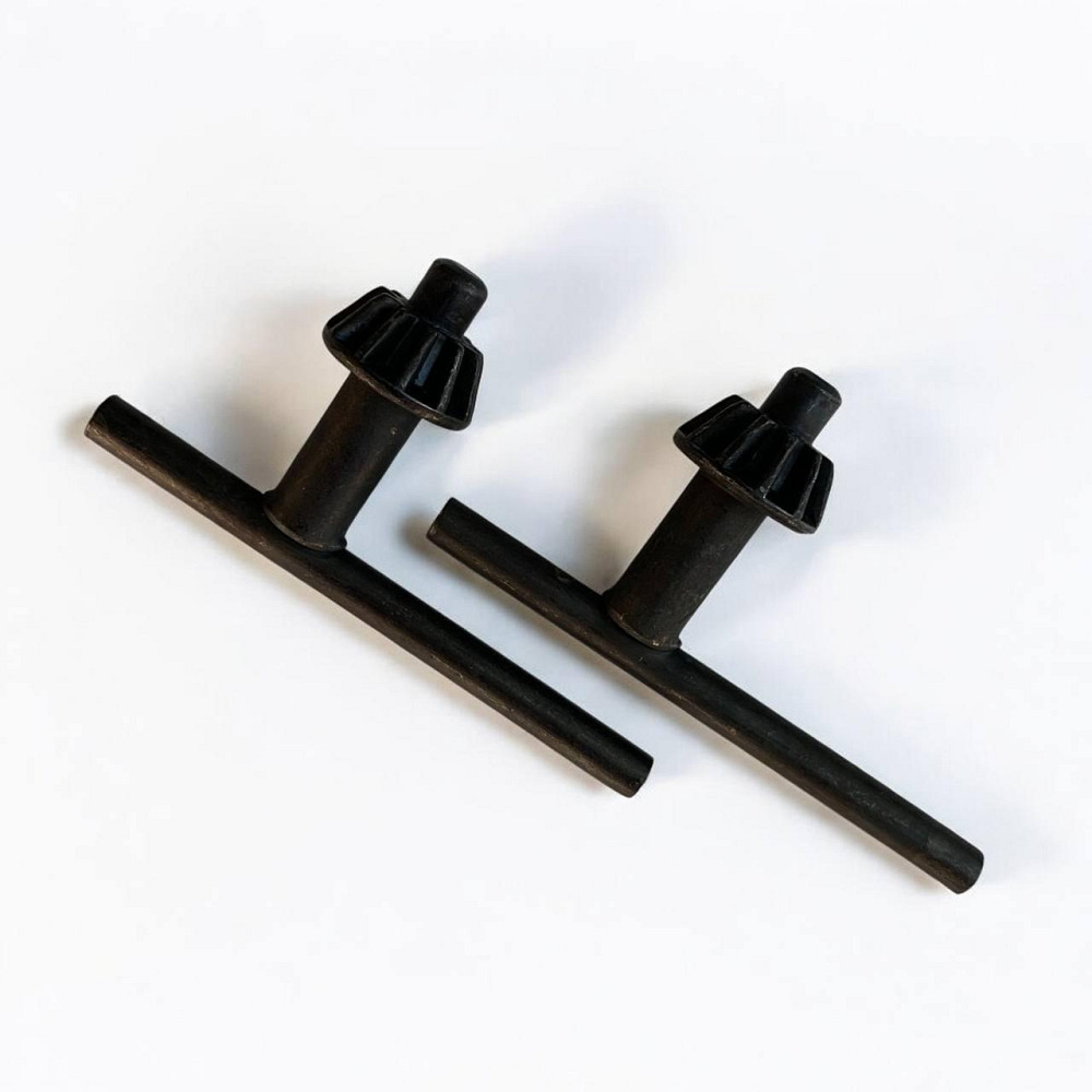 Ключ до сверлильного патрона Ф16 мм — металевий Т-подібний ключ для затиску та розтиску патрона дриля Харків - фото 3