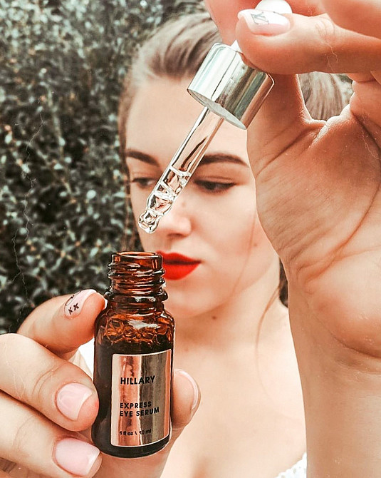 Освіжаючі зміцнювальні патчі з вітаміном С + Експрес сироватка навколо очей Київ - фото 8