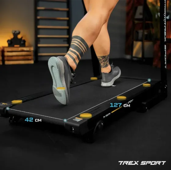Бігова доріжка електрична Trex Sport TX-700TM RUNVO чорний Київ