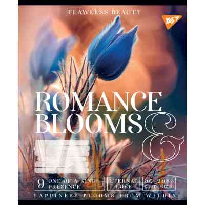 Зошит Yes А5 Romance blooms 48 аркушів, лінія (766460) Вінниця