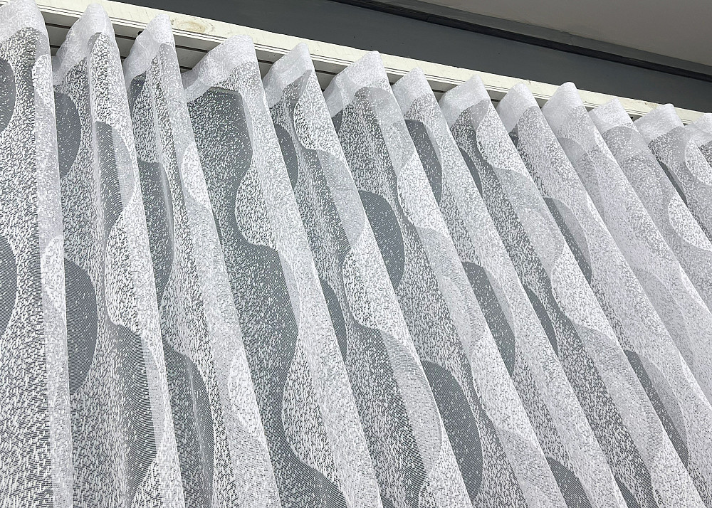 Тюль VR-Textil 1991т Жакард Білий 300х270 см (42-1128) Київ - фото 7
