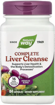 Вітаміни для печінки Nature's Way Complete Liver Cleanse 84 капс Київ