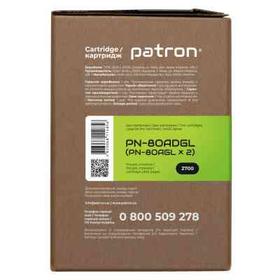 Картридж Patron HP LJ CF280A GREEN Label (DUAL PACK) (PN-80ADGL) Винница