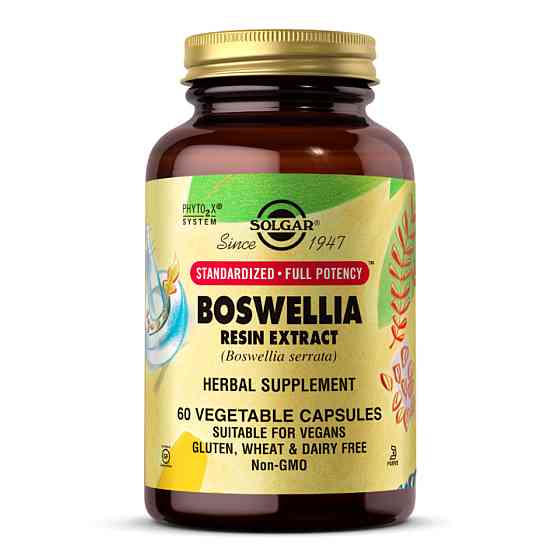 Экстракт босвеллии Solgar SFP Boswellia Resin Extract - 60 vcaps Луцк