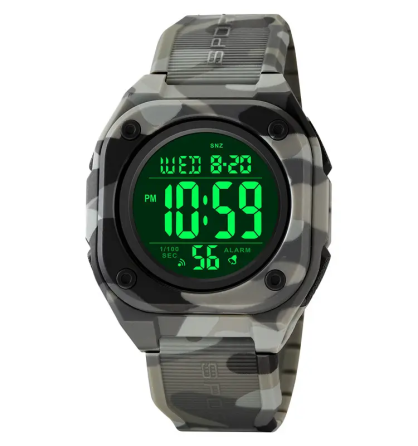 Часы мужские наручные спортивные Skmei 2160 (Серый камуфляж) Винница