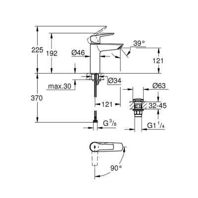 Змішувач Grohe QuickFix 23746002 Вінниця