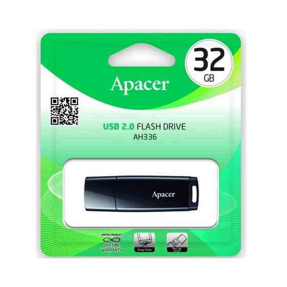 Флешка Apacer 32Гб USB 2.0 чорна Київ
