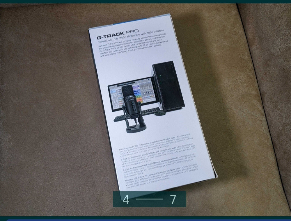 Мікрофон Samson G — Trask Pro-студійний USB на 24- bit/96 kNz пломбой. Харків - фото 5