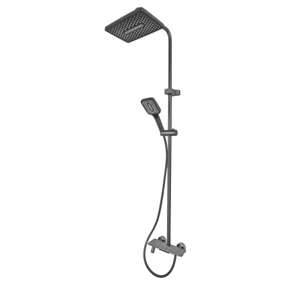 Душова колона зі змішувачем Mixxus Premium Ronda 009-J Graphite (колір графіт) (MI8387)   ( 20820 ) Харьков